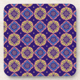 ボホカラフルシック柄コースター – 6セット コースター