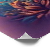 ボホカラフルデザートカボスアート ポスター (角)