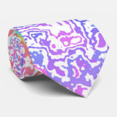 ボホカラフルトリップ(幻覚体験)のようなヒッパイグルービーレインボーマーブル ネクタイ (ロール)