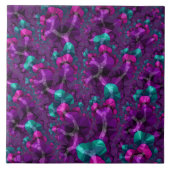 ボホカラフルヒッピー宝石トーン低ポリフラクタル タイル (正面)