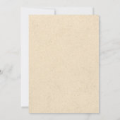 ボホカラフルフローラ牛スカル誕生日パーティー 招待状 (裏面)