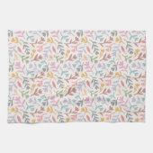 ボホカラフルフローラ キッチンタオル (横)