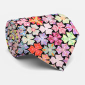 ボホカラフルマンダラ模様ネックタイ ネクタイ (ロール)