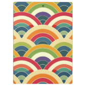 ボホカラフルレインボー クリップボード (裏面)