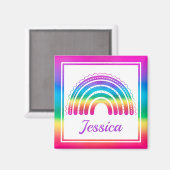 ボホカラフルレインボー マグネット (正面/裏面)