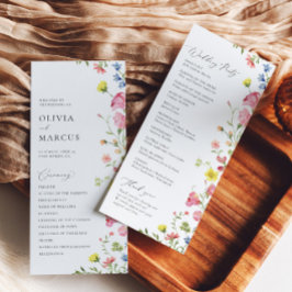 ボホカラフルワイルドフラワーエレガントフェアイ結婚タレ プログラム