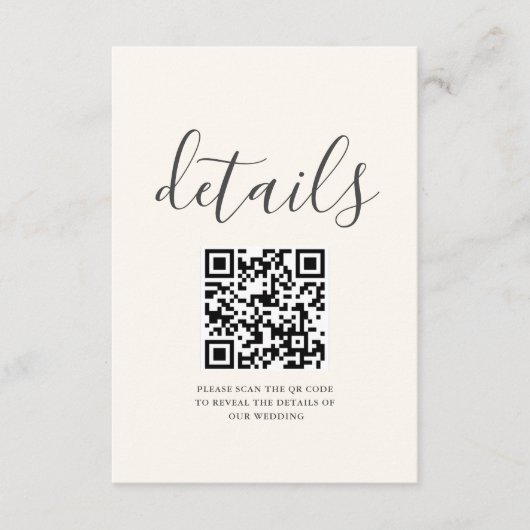 ボホカラフルワイルドフラワー結婚フローラ詳細 エンクロージャーカード (正面)