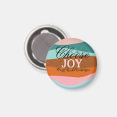 ボホカラフル感動的前向き引用文 マグネット (正面/裏面)