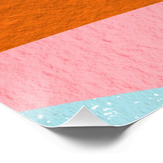 ボホカラフル感動的引用文光沢壁位置 ポスター (コーナー)