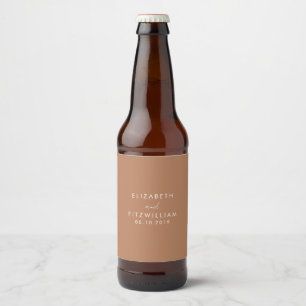 ボホカラメルモカ結婚ス ビールラベル
