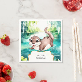 ボホカルムオッター誕生日 スタンダードカクテルナプキン