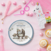 ボホカントリー素朴ワイルドウエストボーイシャワー ペーパープレート (パーティー)