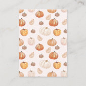 ボホカンプキンガールブックスベビー エンクロージャーカード (裏面)