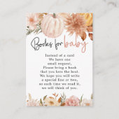 ボホカンプキンガールブックスベビー エンクロージャーカード (正面)