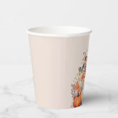 ボホカンプキン秋ベビーシャワー 紙コップ (右)