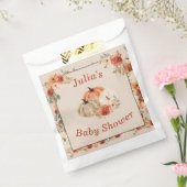 ボホカンプキン秋紅葉ベビーシャワー フェイバーバッグ (封をした状態)