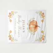 ボホカンプキン秋葉ベビーシャワーパーティー タペストリー (正面(横))