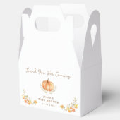 ボホカンプキン秋葉ベビーシャワー フェイバーボックス (オープン)