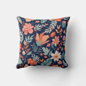 ボホガーデンウィムシートロピカルフローラ装飾用クッション クッション (裏面)