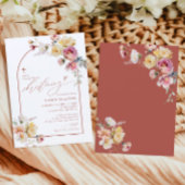 ボホガーデンバラフラワーズ《キリスト教》洗礼式や命名式招待状 招待状