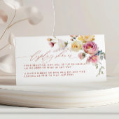 ボホガーデンバラ花花表示シャワー エンクロージャーカード