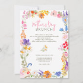 ボホガーデン夏フローラ野草母の日 招待状 (正面)