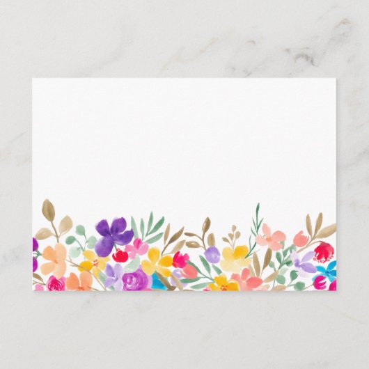 ボホガーデン野草アドバイス卒業を希望 エンクロージャーカード (裏面)