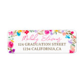 ボホガーデン野草牧草地卒業 ラベル (正面)