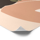 ボホガーリーミニマルシックアートポスター ポスター (角)