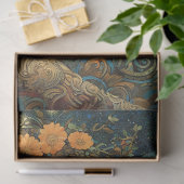 ボホガールオーバールッキング街アールヌーボーデコpage 薄葉紙 (ギフト)