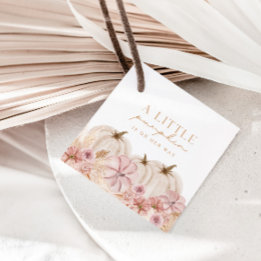 ボホガールズパンパスグラスパンプキンカスタム フェイバータグ