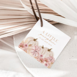 ボホガールズパンパスグラスパンプキンカスタム フェイバータグ