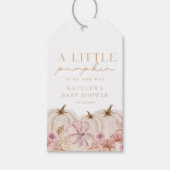 ボホガールズパンパスグラスパンプキンフェイヴアンドゥ ギフトタグ (正面)