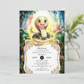 ボホキッズスネーク誕生日 招待状 (スタンド正面)