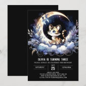 ボホキッズタイガー誕生日 招待状 (正面/裏面)