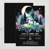 ボホキッズホース誕生日 招待状 (正面/裏面)