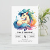 ボホキッズホース誕生日 招待状 (スタンド正面)