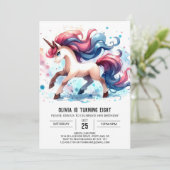 ボホキッズホース誕生日 招待状 (スタンド正面)