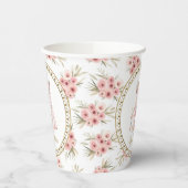 ボホキツネティーピーベイビーシャワー紙カップ 紙コップ (左)