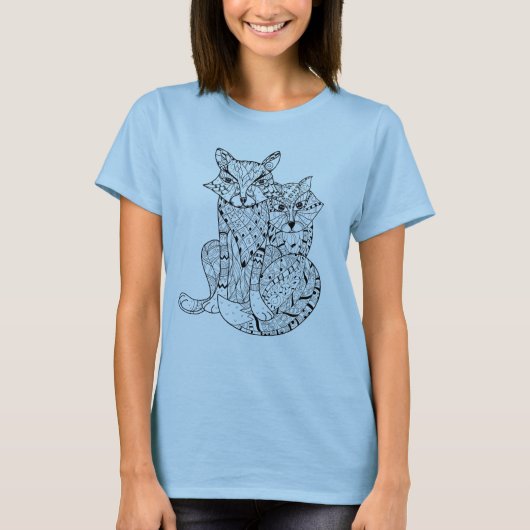 ボホキツネドードル Tシャツ (正面)