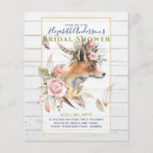 ボホキツネブライダルシャワーウッドランドフェザーフローラ (正面)