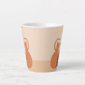 ボホキャッツサンセット砂漠 カフェラテマグ (正面)