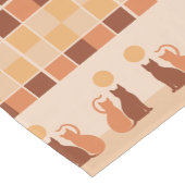 ボホキャッツサンセット砂漠 ショートテーブルランナー (コーナー)