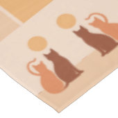 ボホキャッツサンセット砂漠 テーブルクロス (アングル)