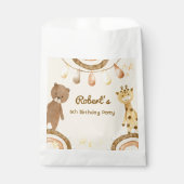 ボホキュートベアー&キリン子供の誕生日 フェイバーバッグ (正面)