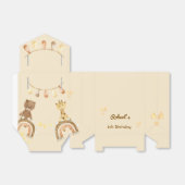 ボホキュートベアー&キリン子供の誕生日 フェイバーボックス (折り畳みなし)