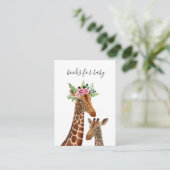 ボホキラフェママ+ベビーブックリクエスト エンクロージャーカード (スタンド正面)