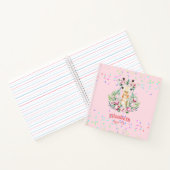 ボホキリンの花ジース、10代の贈り物という名前 ノートブック (内部)