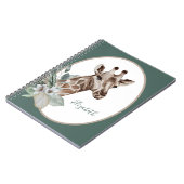 ボホキリン水彩モノグラム ノートブック (左側)