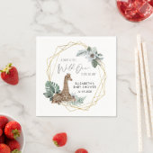 ボホキリン水彩赤ちゃんシャワー スタンダードカクテルナプキン (インサイチュ)